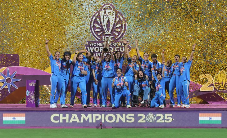भारतले  जिते महिला विश्वकपको उपाधि